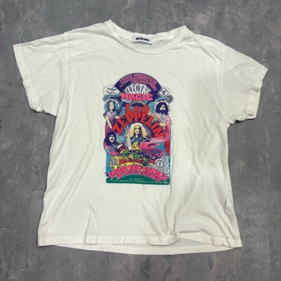DAYDREAMER Led Zeppelin Revolve Graphic Tee T-shirt Size Medium - Picture 2 of 10